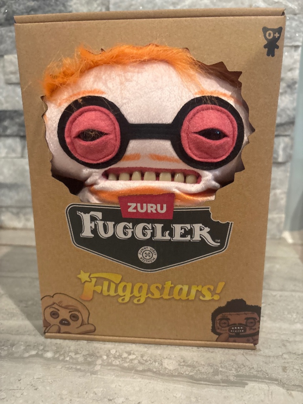 ZURU Fuggler Old Fogies Yellow Plush Halloween Boo Basket NIB